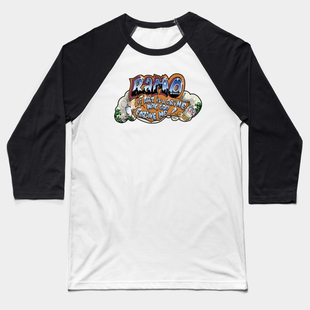 Ramo Graffiti - Beat Street Baseball T-Shirt by Chewbaccadoll